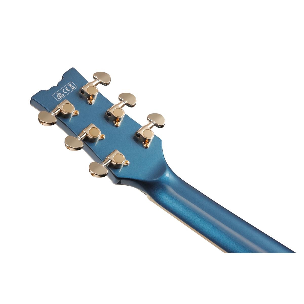 Ibanez AM Artcore Expressionist AMH90 Hollow-Body Electric Guitar, Prussian Blue