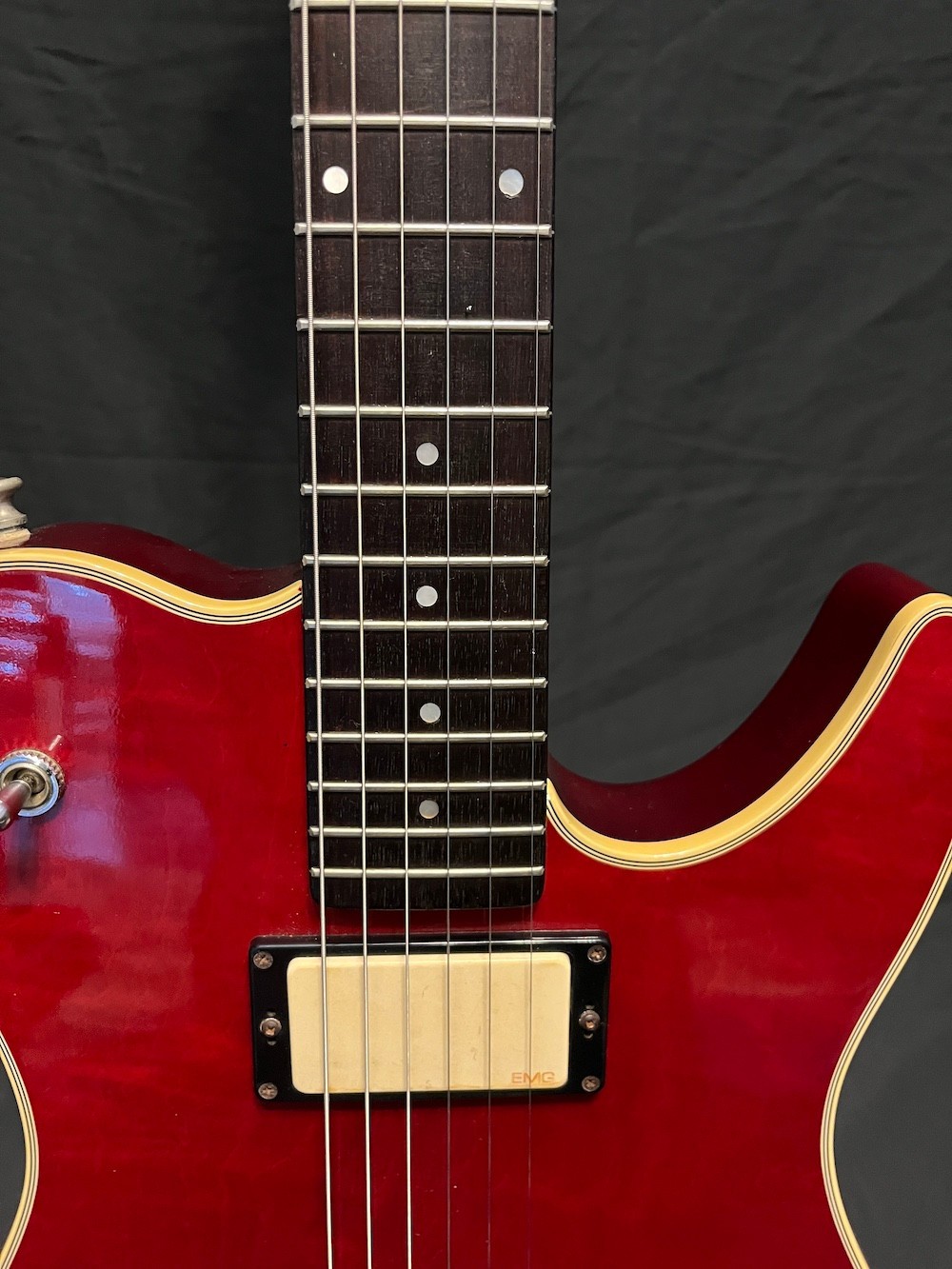 1994 Guild Crossroads CR01 Acoustic/Electric Guitar Red Flame Top #1 of 97 Made