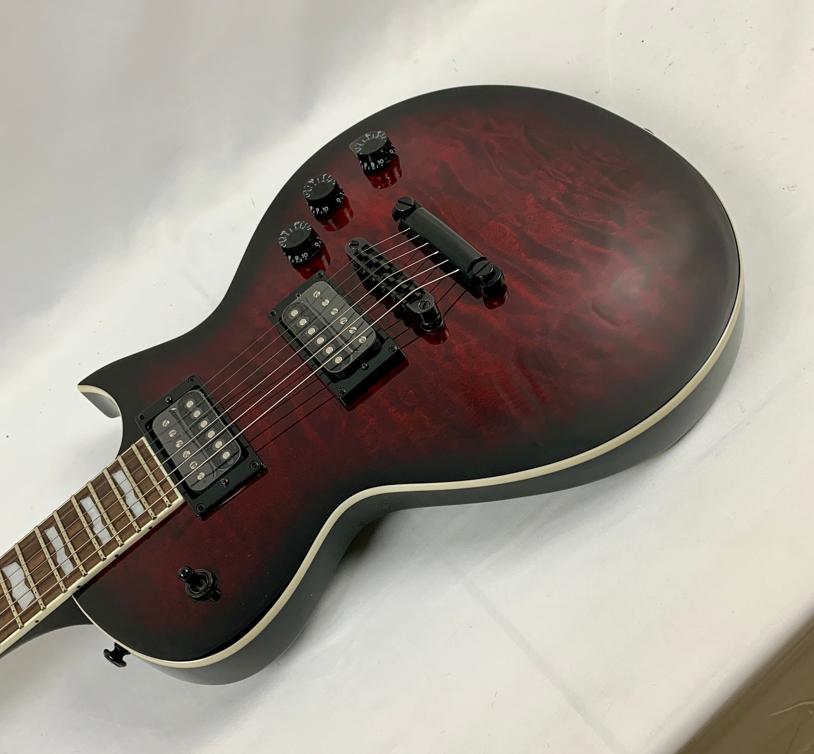 ESP LTD EC-256QM Electric Guitar See Thru Black Cherry Sunburst B-Stock EC256QM
