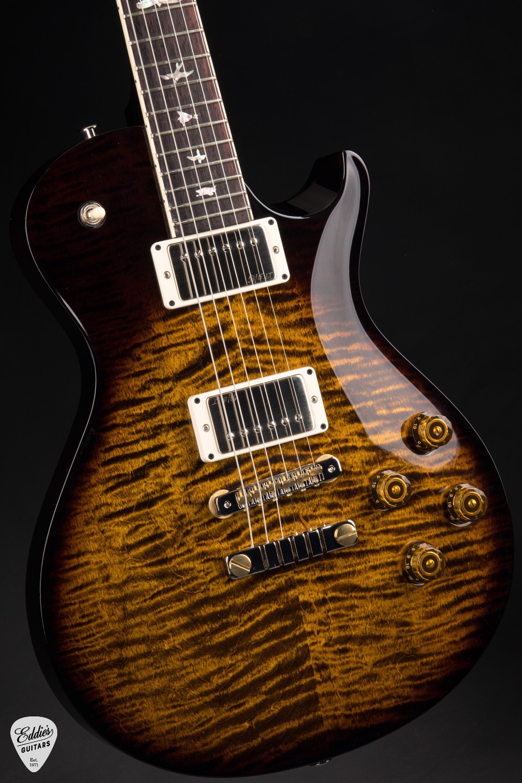 PRS McCarty 594 Singlecut – Black Gold Wraparound Burst