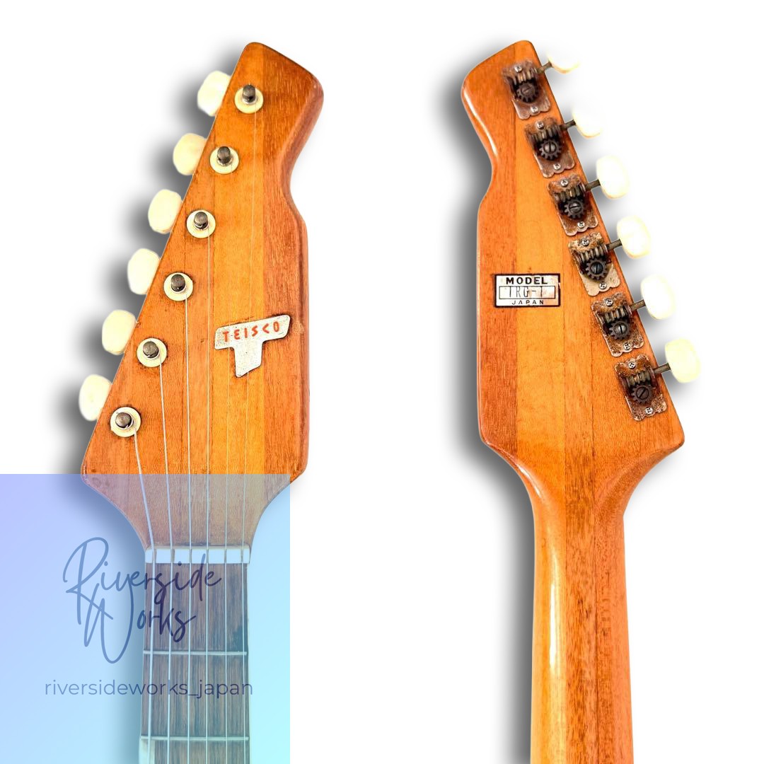 Serviced Teisco TRG-1 Electric Guitar with Built-in Amp