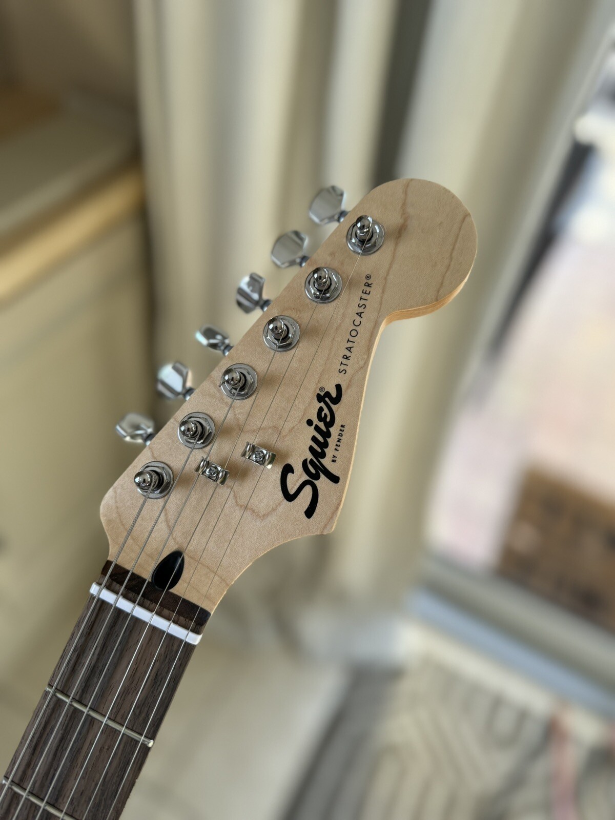 Ricky Martin + Reik Signed Guitar – Squier By Fender SQ Bullet Strat HT HSS BLK