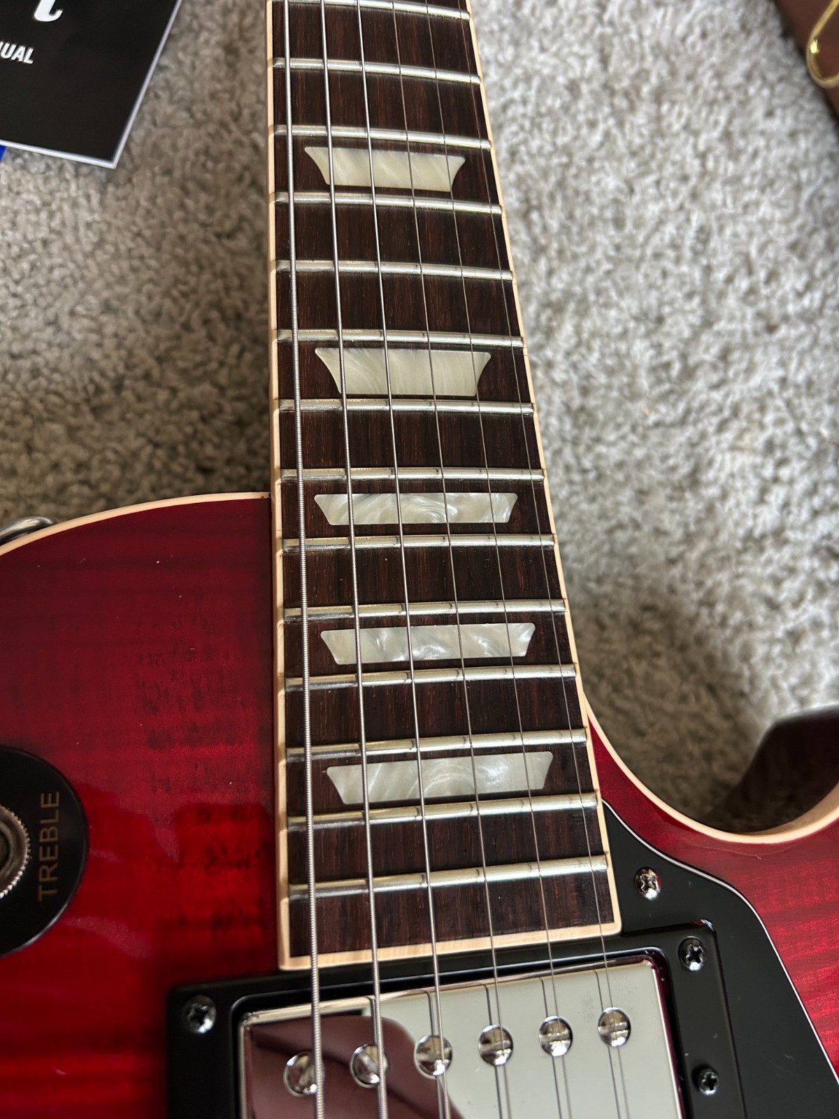 Gibson Les Paul Standard AAA Flame Maple Top 2018 – Blood Orange Burst