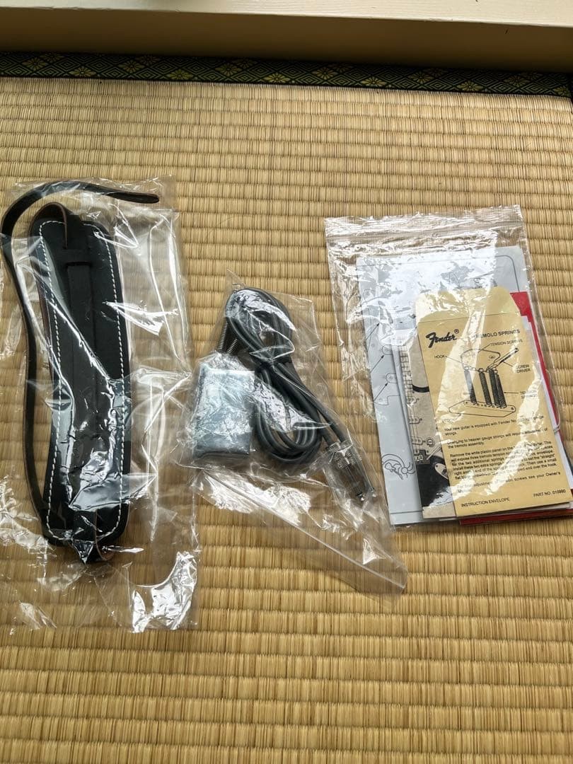 Fender Eric Johnson Stratocaster genuine accessories