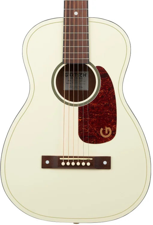 Gretsch Jim Dandy Parlor Acoustic Guitar – Vintage White