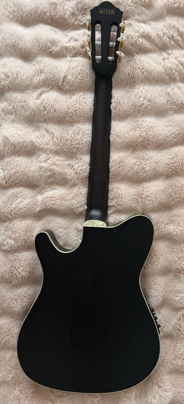 Ibanez TOD10N Tim Henson Signature Nylon-string Acoustic-electric Guitar – Black