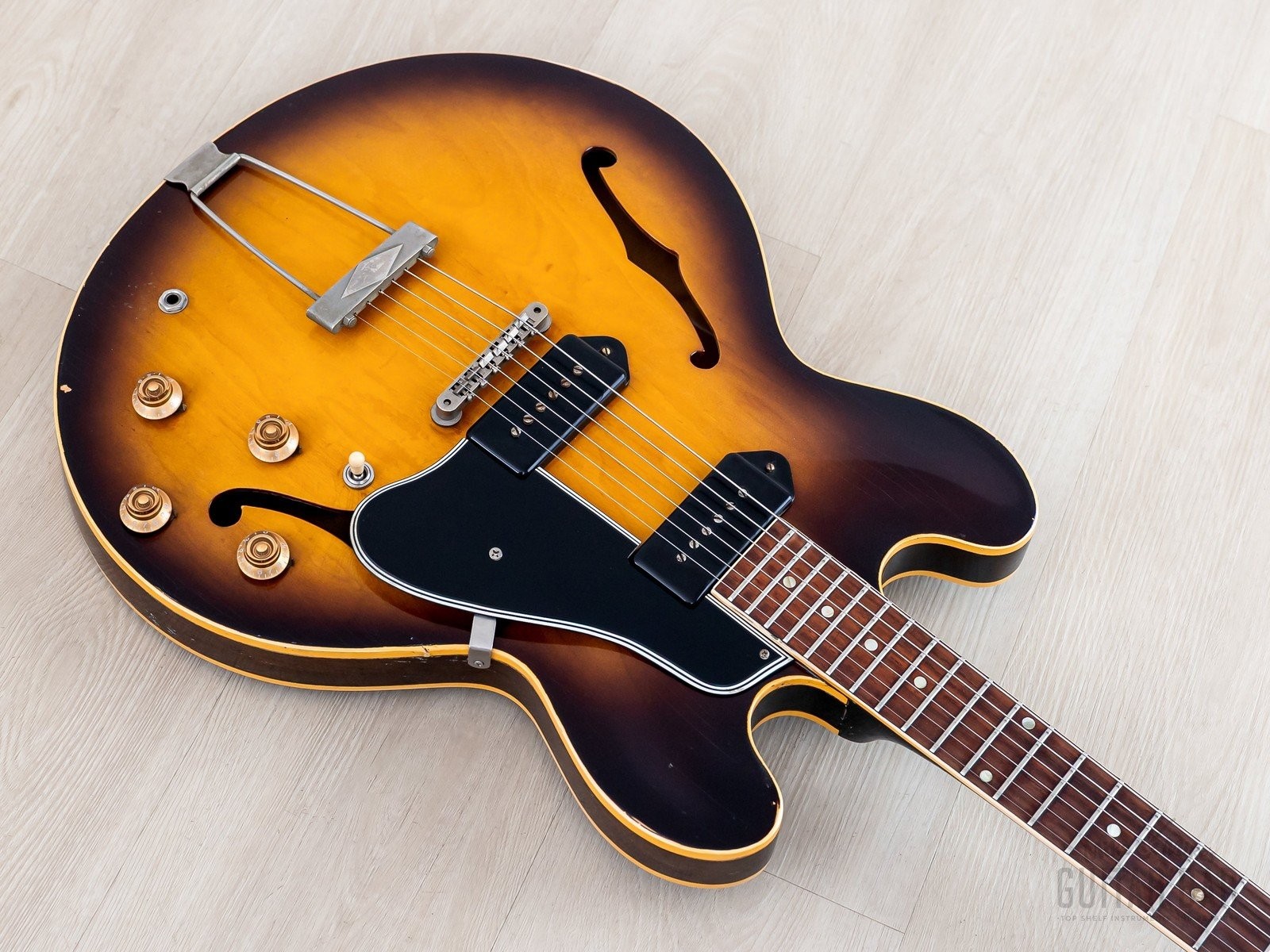 1959 Gibson ES-330 Vintage Hollowbody Guitar Sunburst, One Family Owned w/ Case