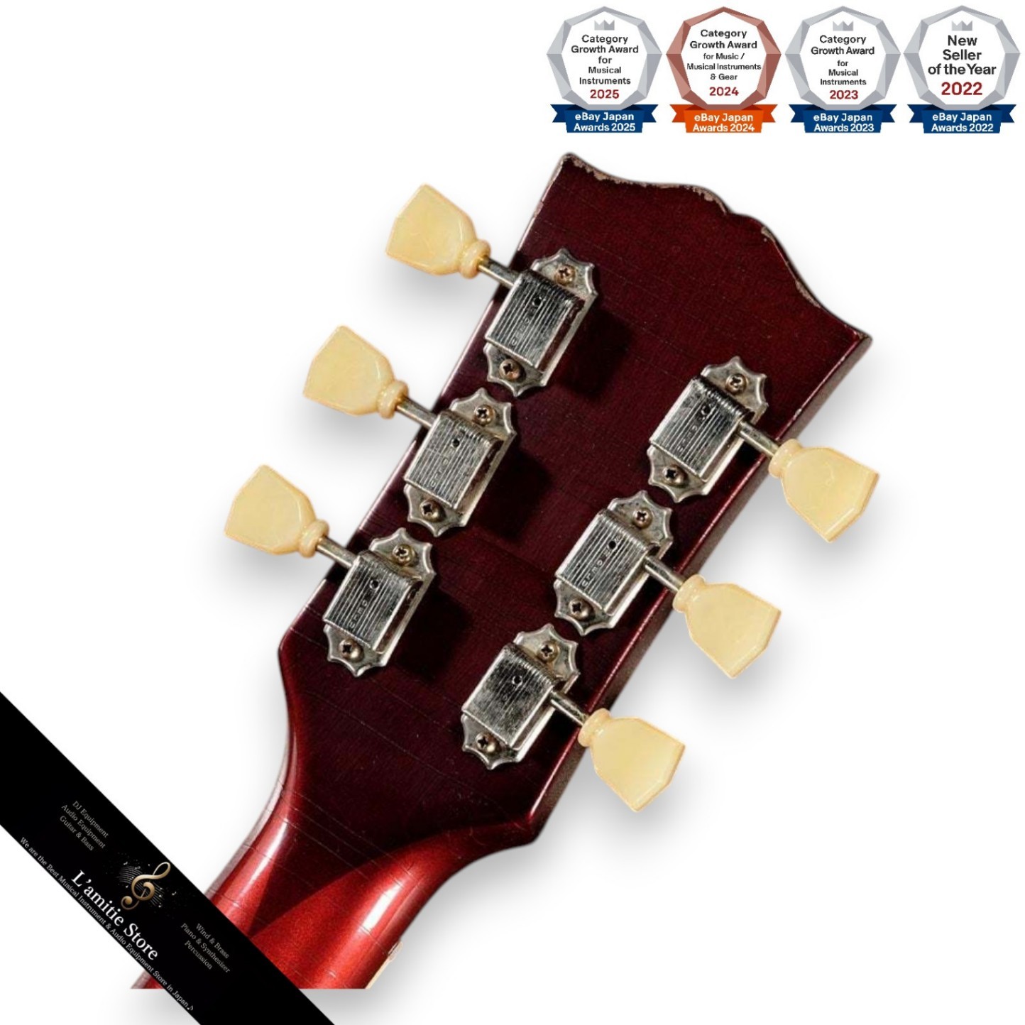 Gibson Custom Shop Murphy Lab 1959 ES335 Reissue Heavy Aged Candy Apple Red
