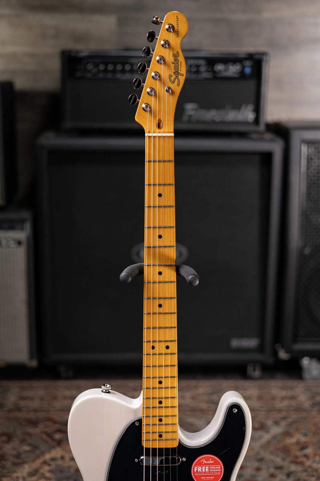 Squier Classic Vibe ’50s Telecaster Electric Guitar – White Blonde