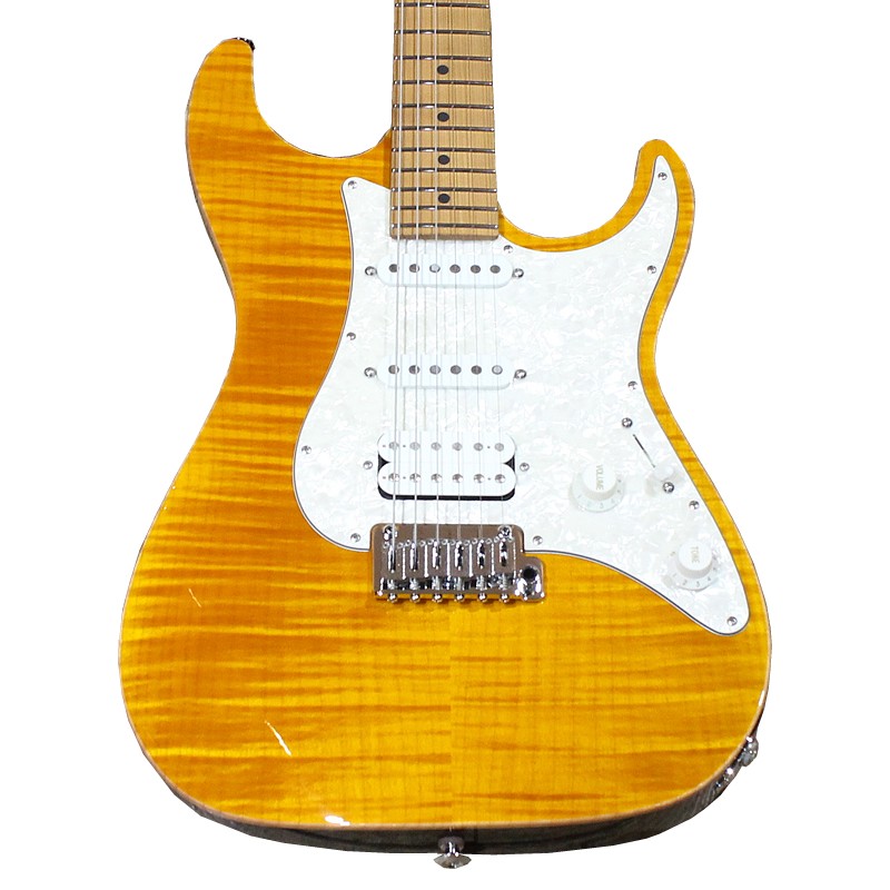Suhr J Select Standard Plus “Trans Amber” Used Electric Guitar