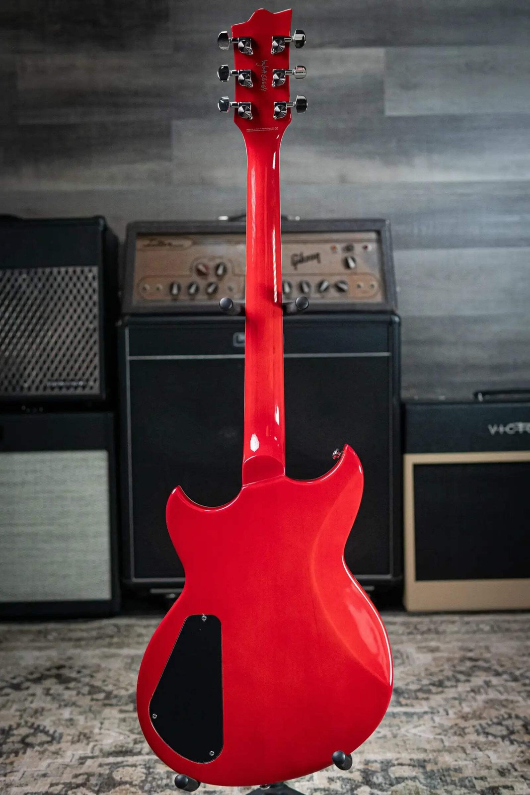 Reverend Sensei Jr. Electric Guitar – Transparent Cherry
