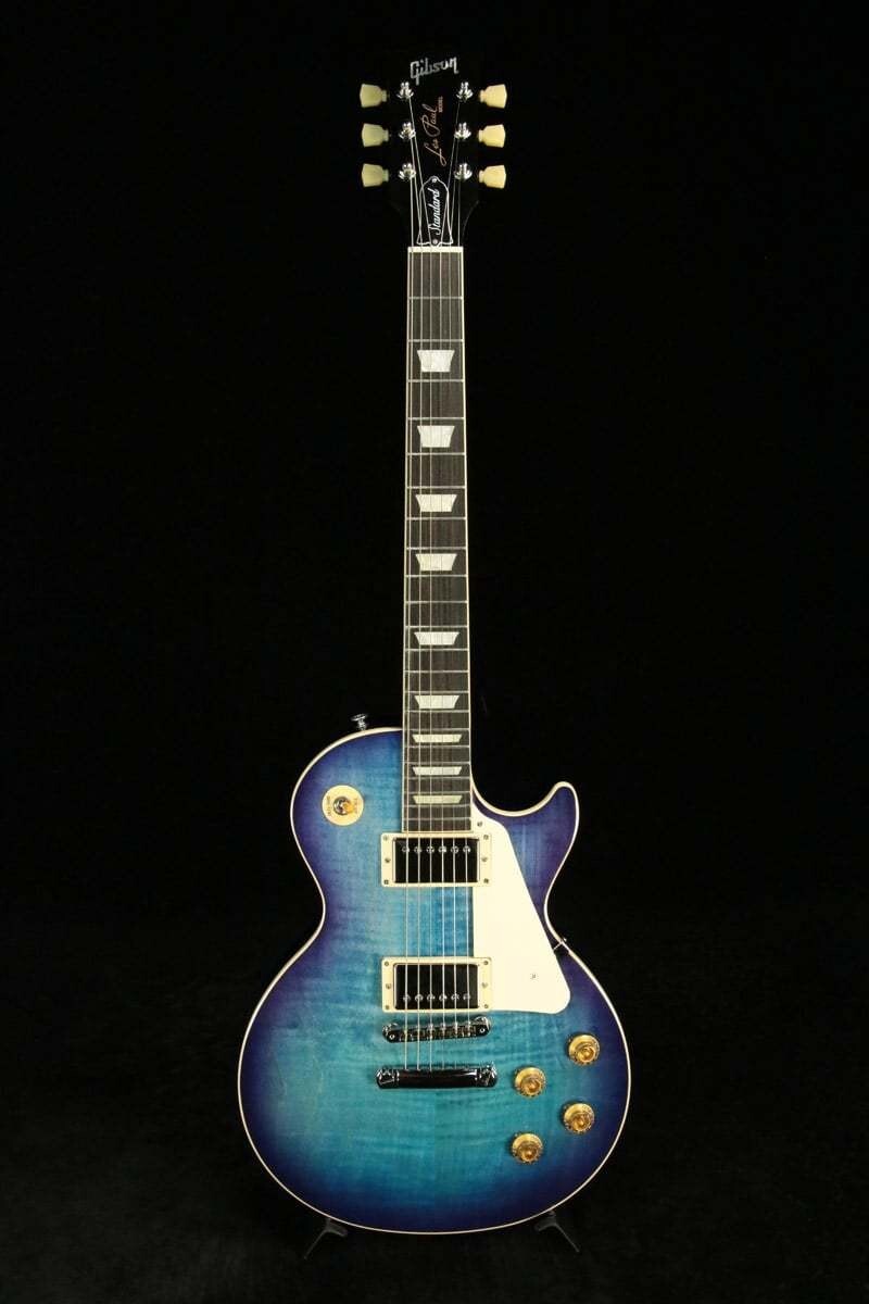 Gibson Les Paul Standard 50s Figured Top Blueberry Burst New