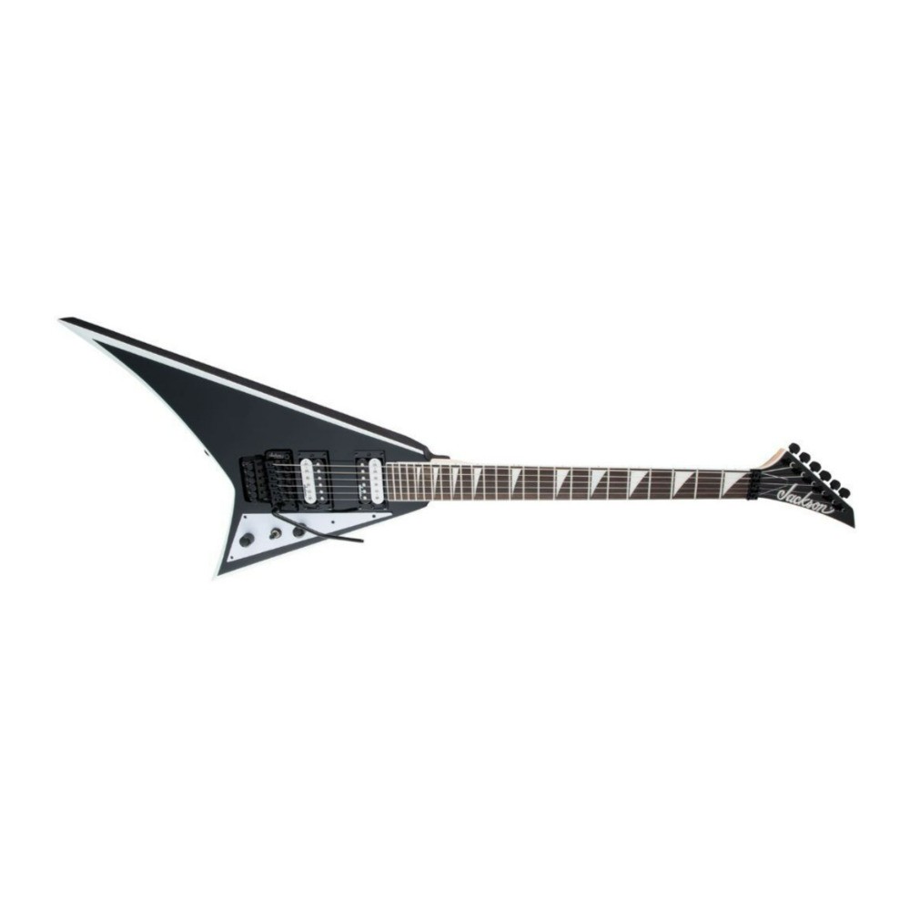 Jackson JS Series Rhoads JS32 6 String Black with White Bevels Electric Guitar