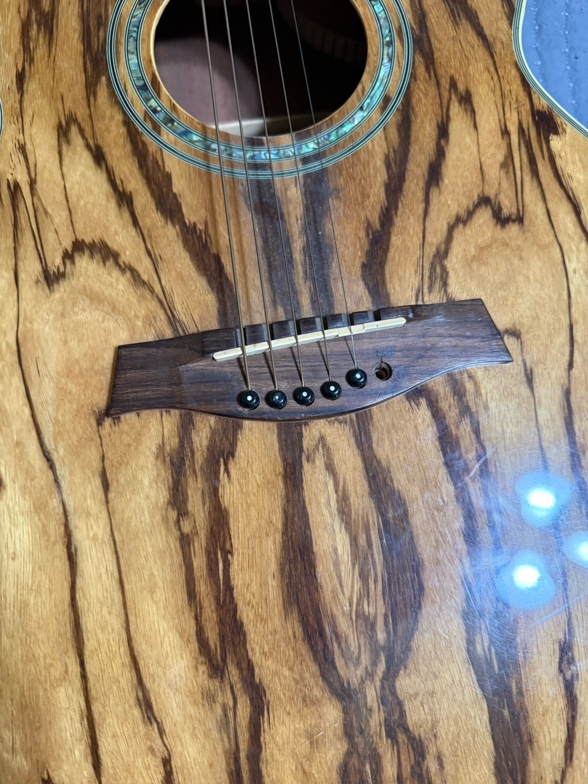 Ibanez EW20ZWENT1201 Acoustic Electric Guitar With Hard Case LOCAL PICKUP ONLY