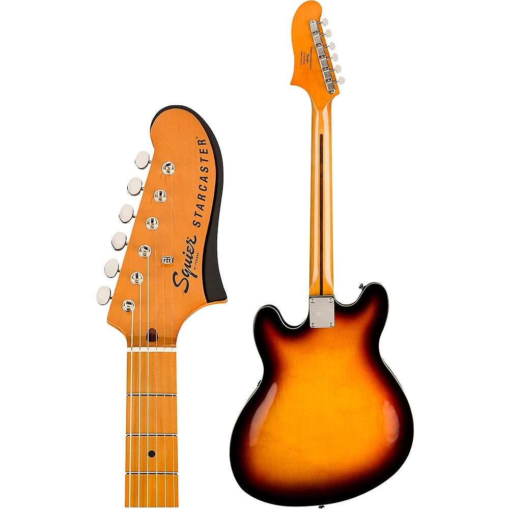Squier Classic Vibe Starcaster Maple Fingerboard Guitar Sunburst 197881531874 RF