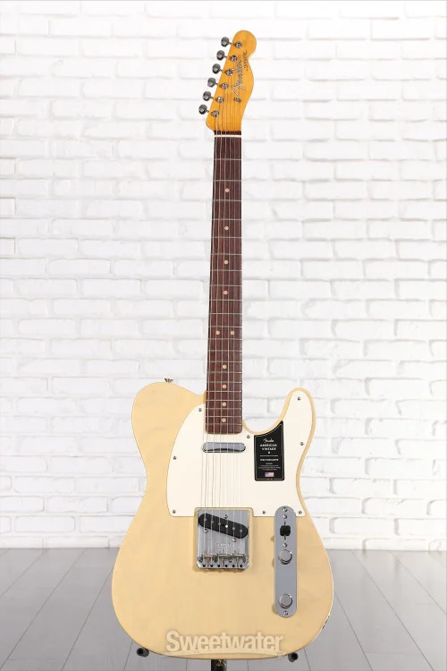 Fender American Vintage II 1963 Telecaster Electric Guitar – Vintage Blonde