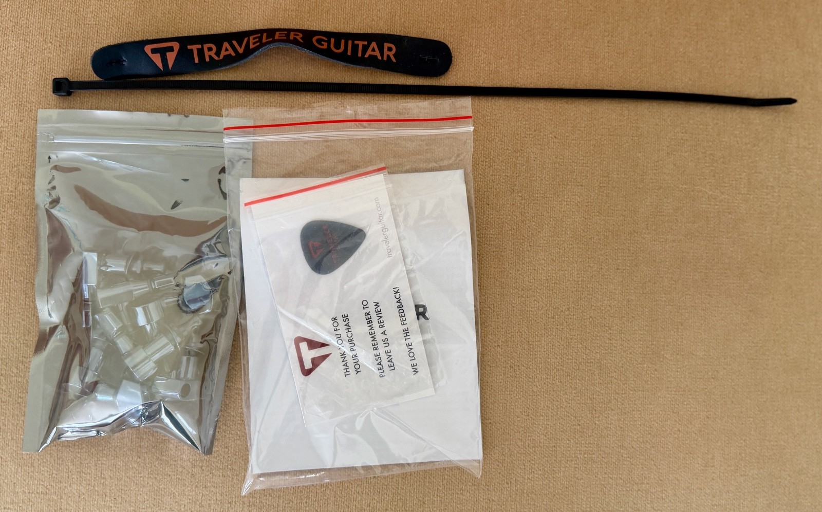 Mint Traveler EG-2 Electric Travel Guitar, Gig Bag, Upgraded Locking Tuners