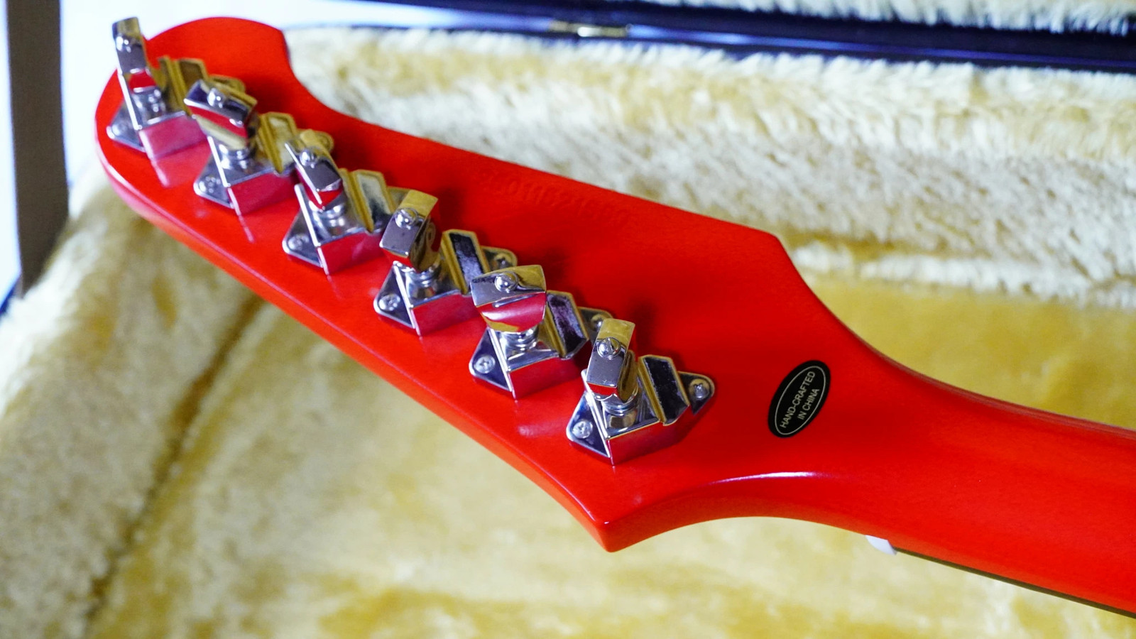 Used Epiphone Custom 1963 Firebird Reissue Cardinal Electric Guitar Red
