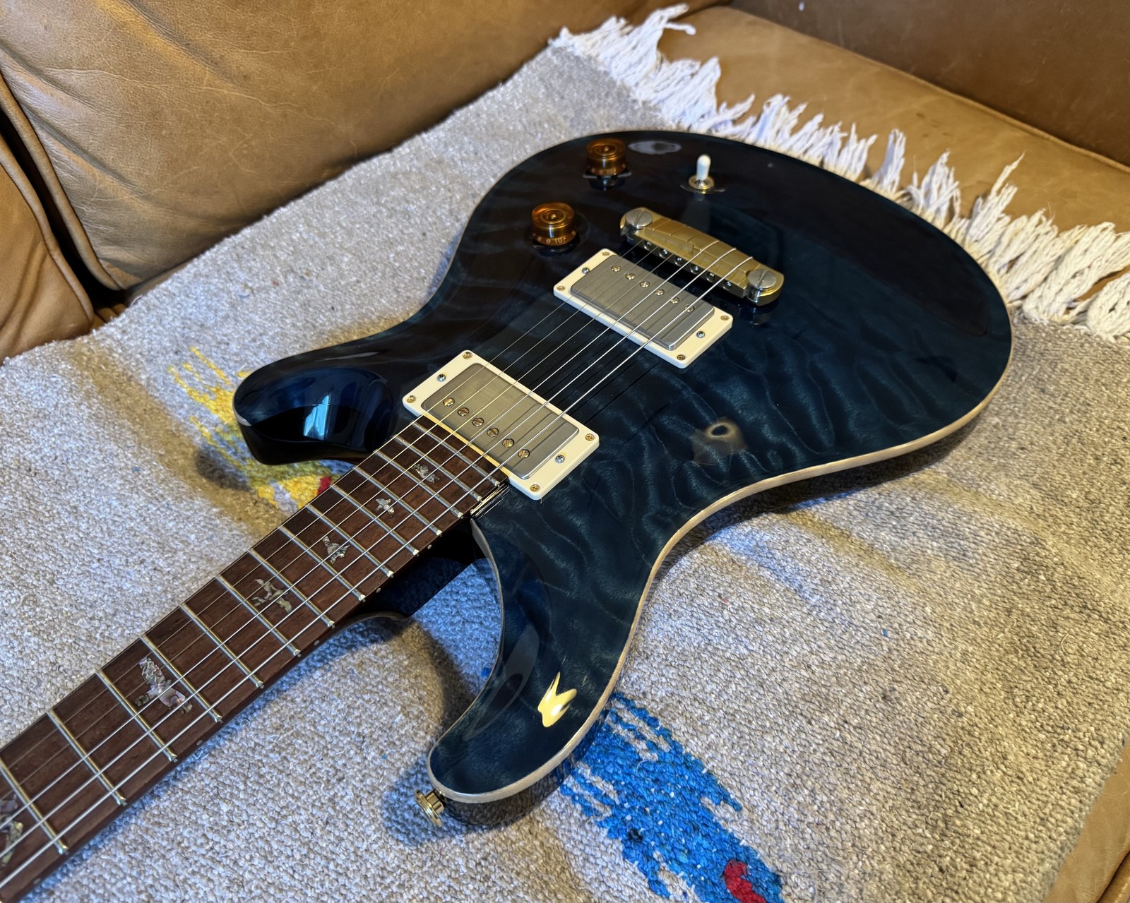 Limited Run! 2003 PRS McCarty Brazilian Whale Blue – Paul Signed – 5/500