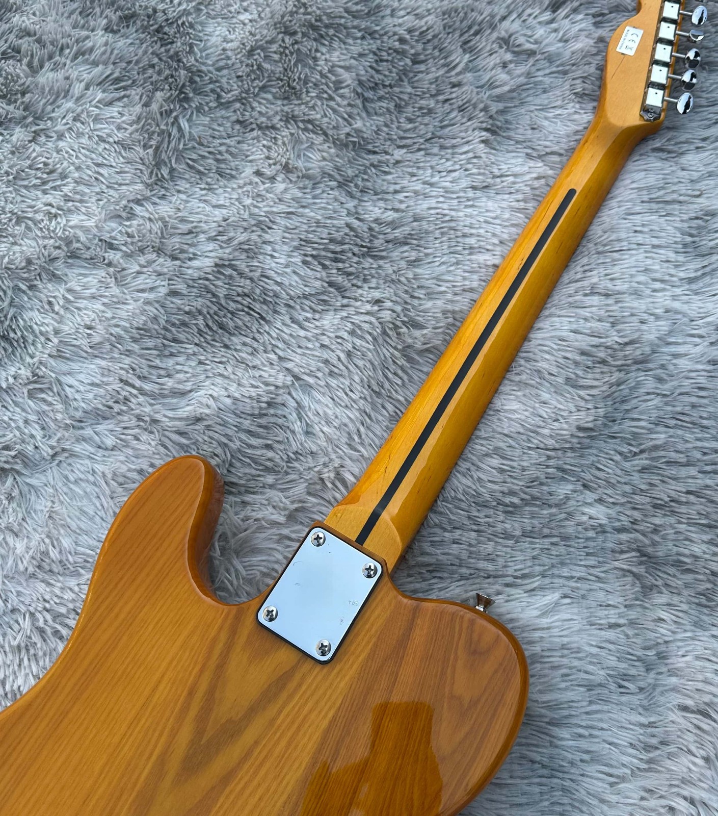 TL electric guitar, Quliu wood color panel, spruce body chrome plated accessorie