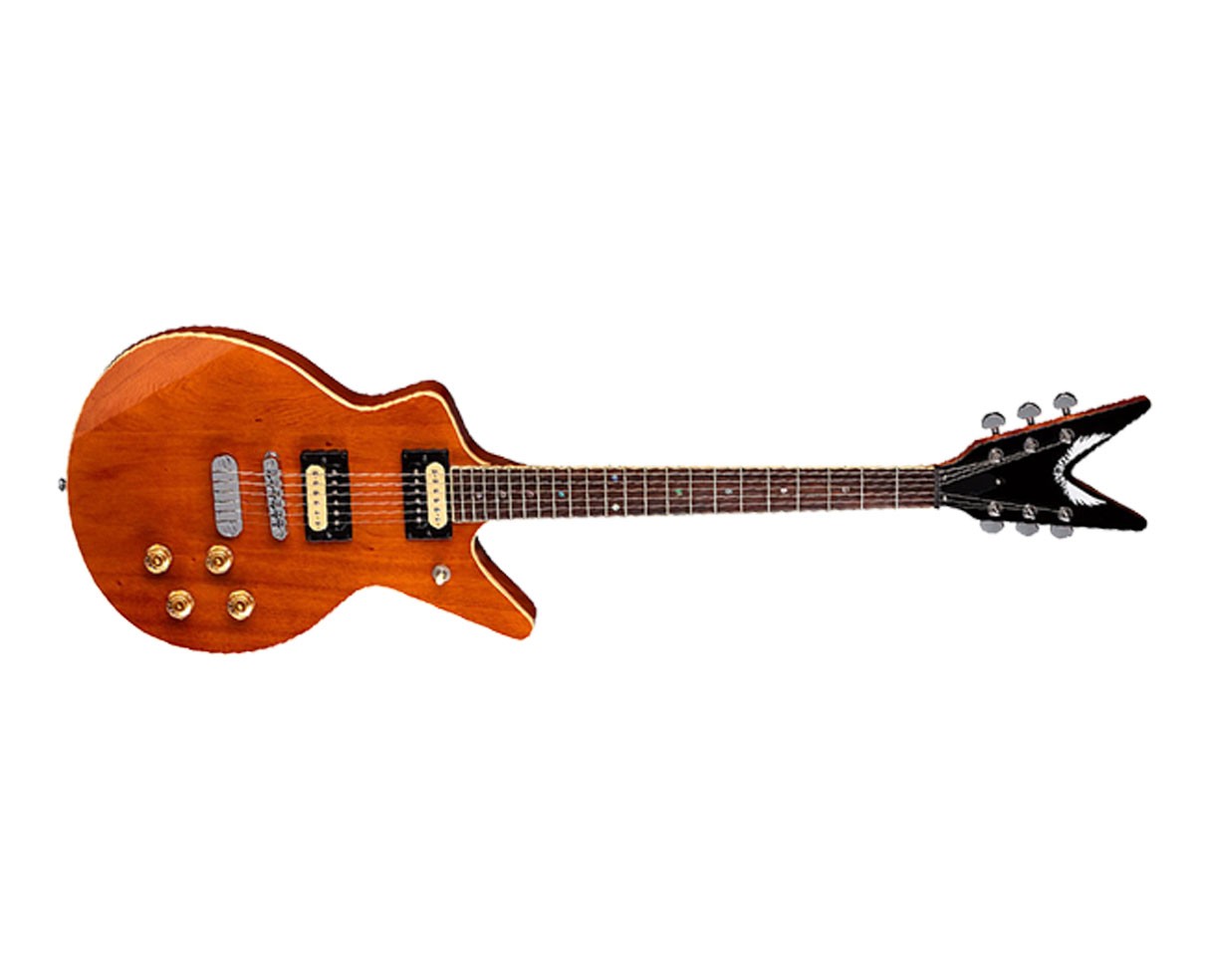 Dean Cadillac 1980 Electric Guitar – Gloss Natural Mahogany – Open Box