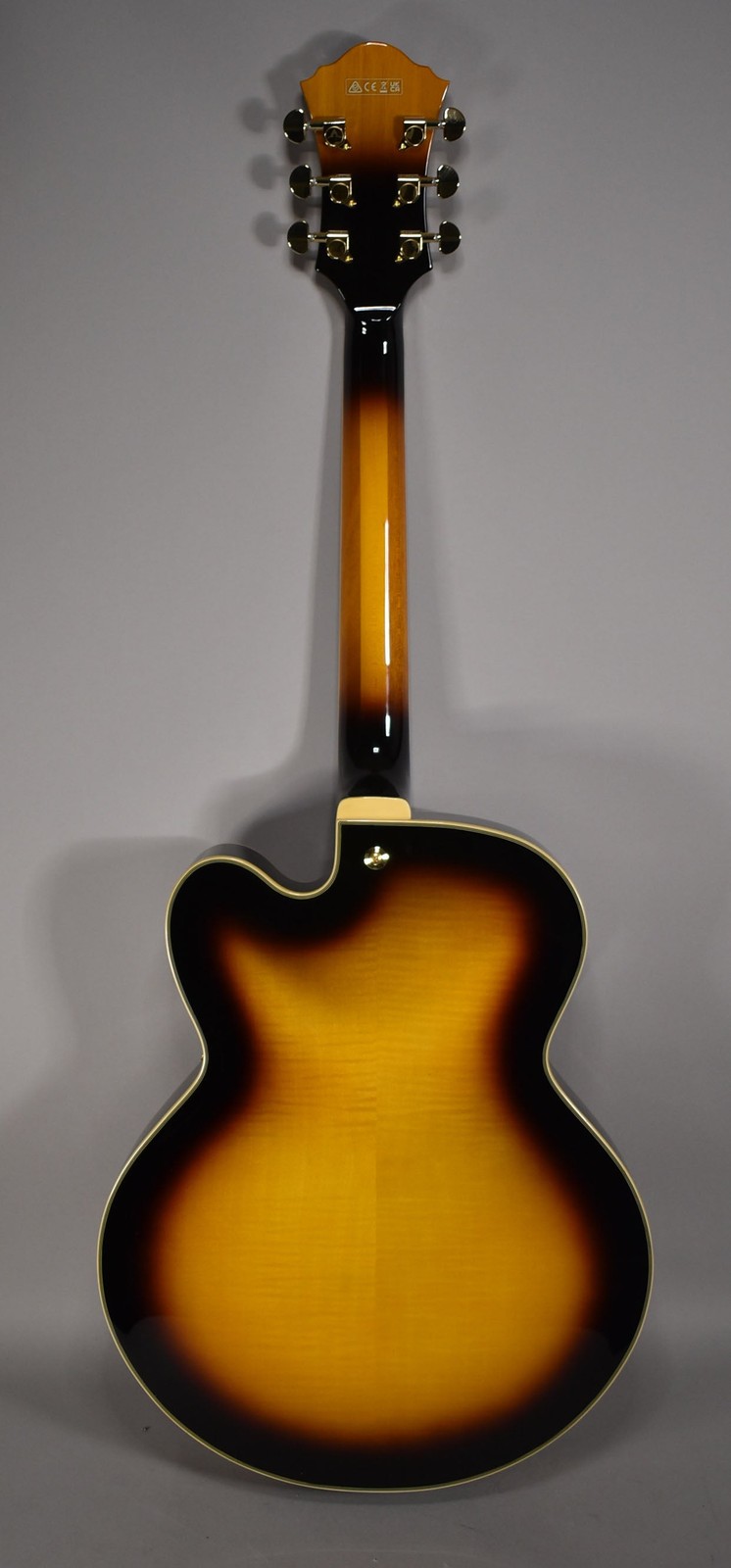 2023 Ibanez AF95FM-AYS Single-Cutaway Electric Archtop Sunburst