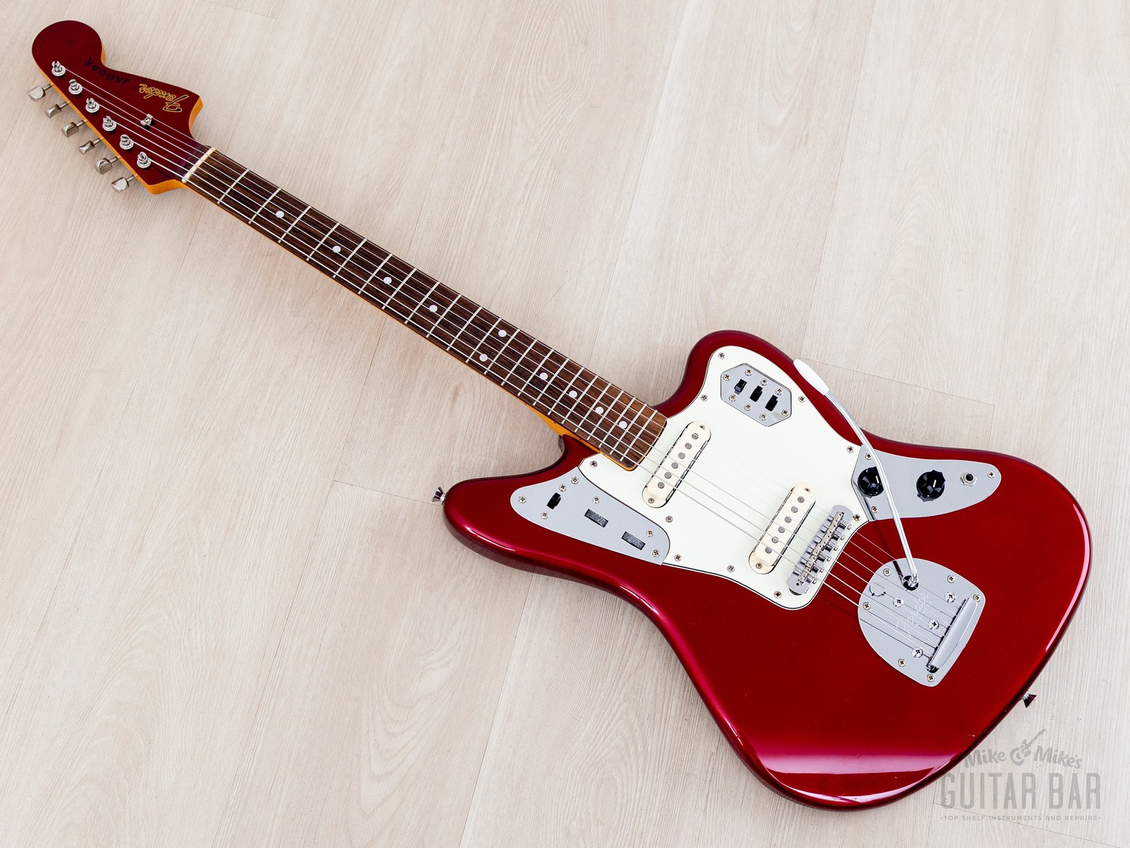2011 Fender Jaguar ’62 Vintage Reissue JG66/MH Candy Apple Red, Japan MIJ
