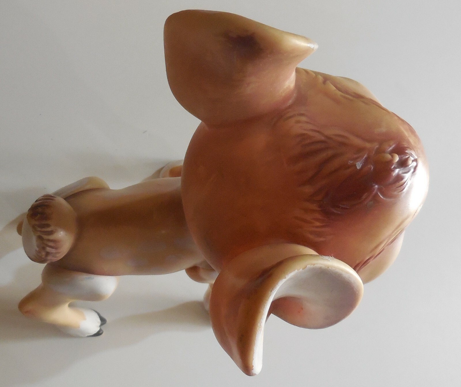 VINTAGE LARGE RUBBER SQUEAK TOY DISNEY LEDRA LEDRAPLASTIC BAMBI 1960s ITALY
