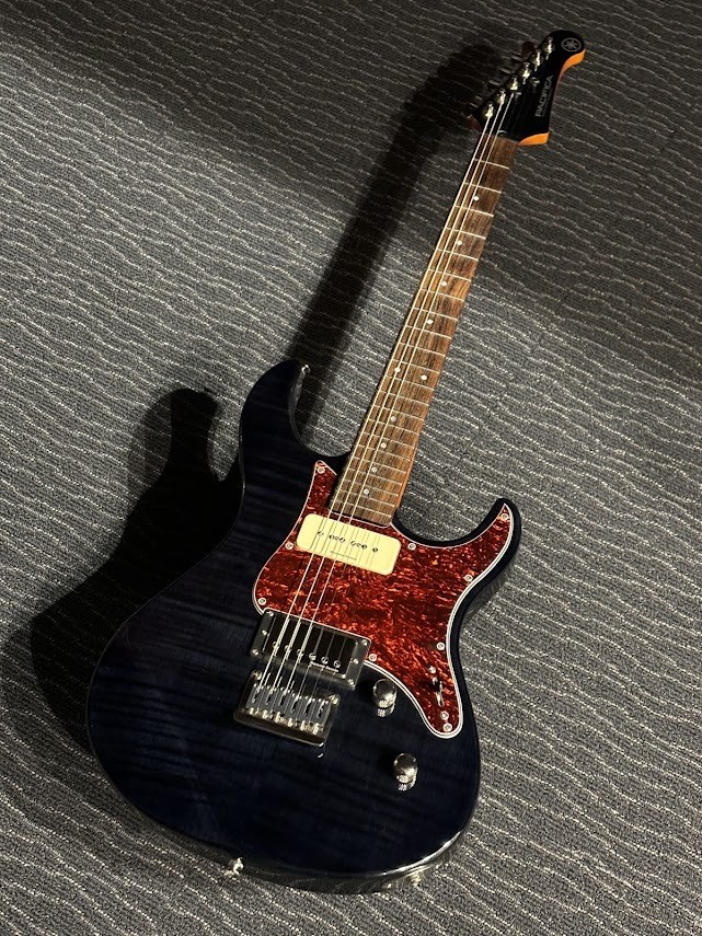 YAMAHA PACIFICA611HFM TBL Electric Guitar W/Gig Bag Used Shipping From Japan