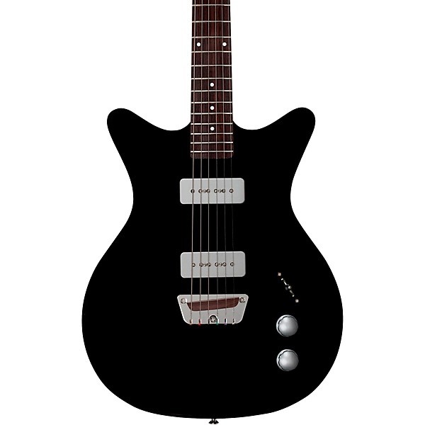 Danelectro Dan O Mano Electric Guitar with P90s – Black