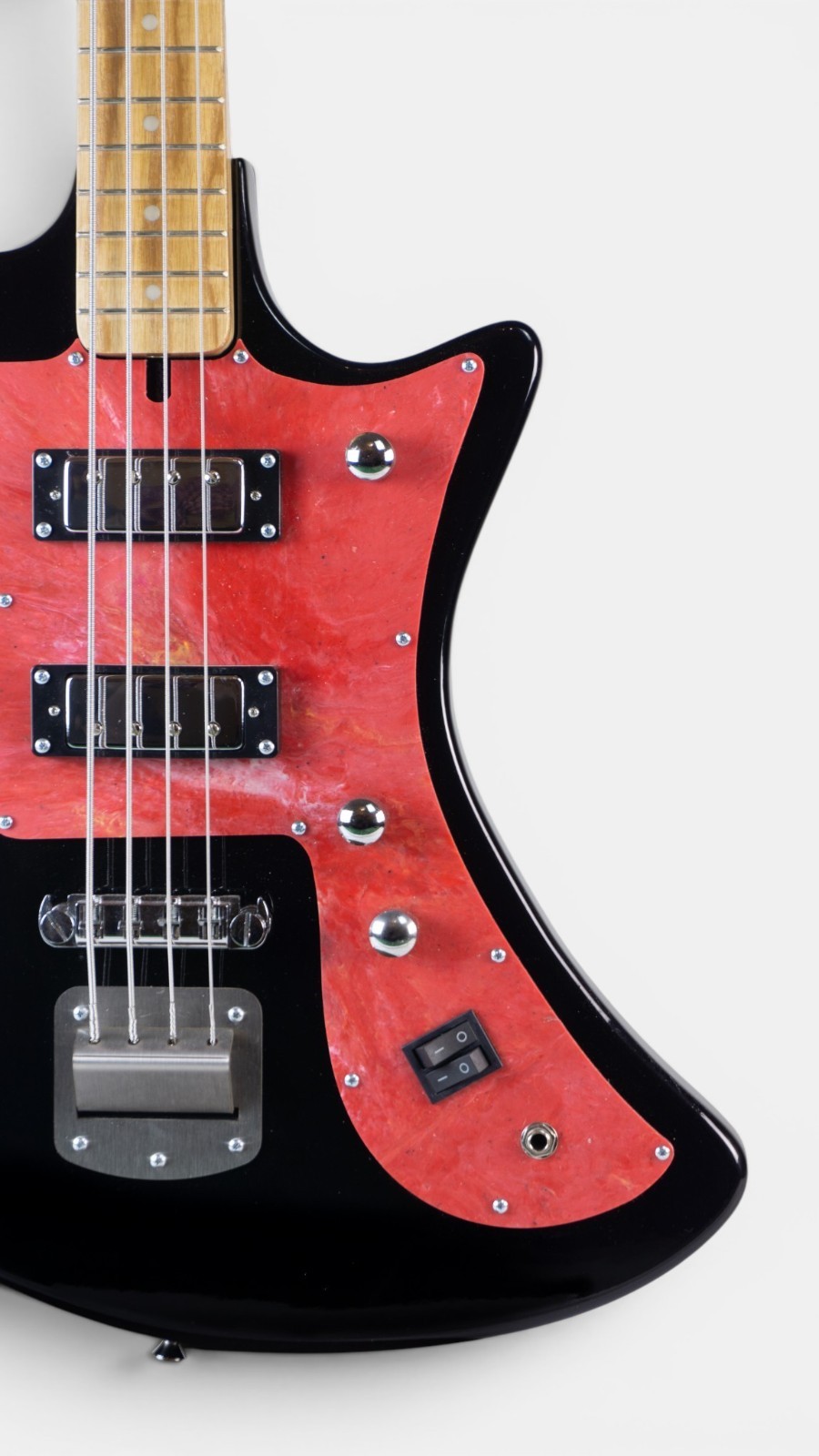 Roden Bass Style Custom Guitar Vintage Soviet USSR Retro 4-String Solid Body