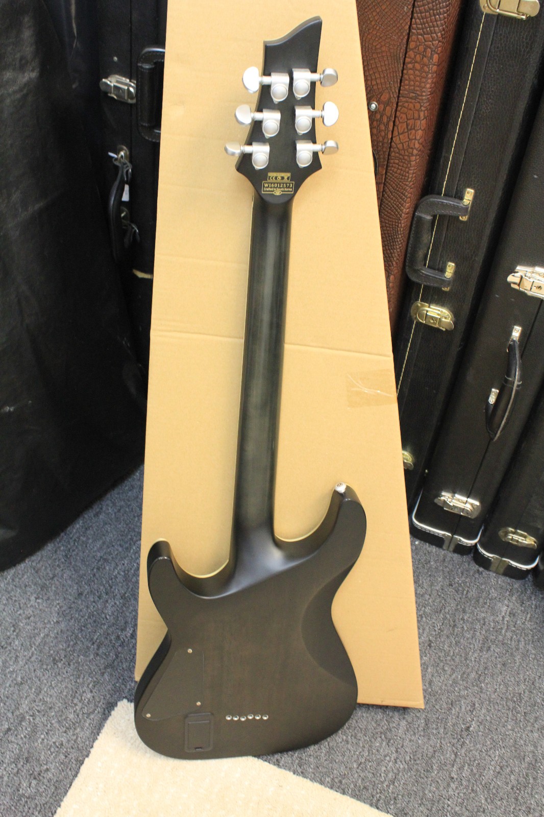 Schecter Research C-1 Platinum Electric Guitar TRP063272 Translucent Black w/Bag