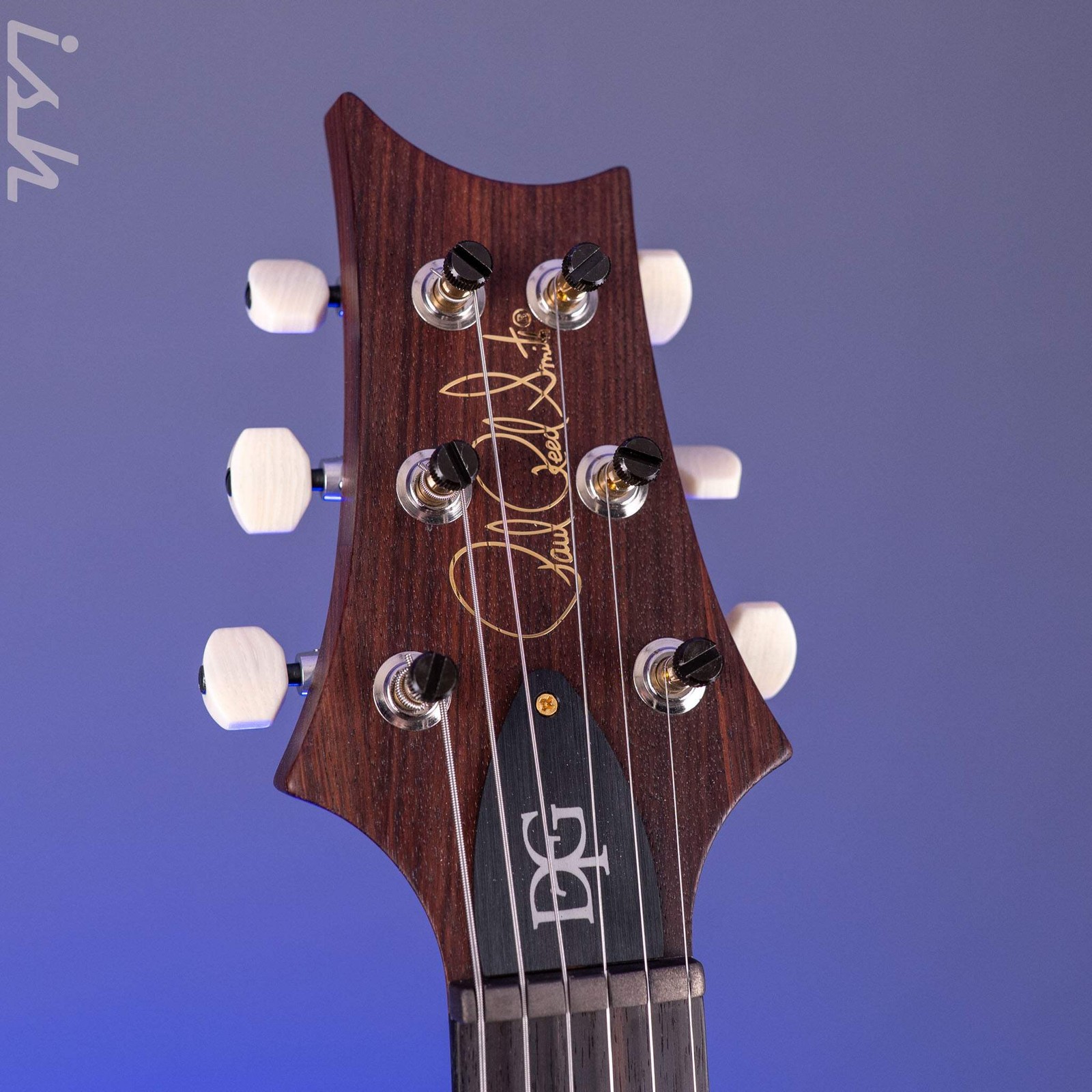 PRS DGT 10-Top Fire Red Fade Custom Color Solid Rosewood Neck