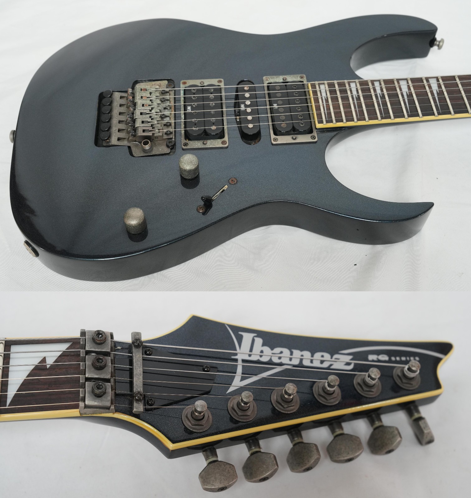 IBANEZ RGRT 47 DX NAVY METALLIC Through-Neck RG (2002 model)