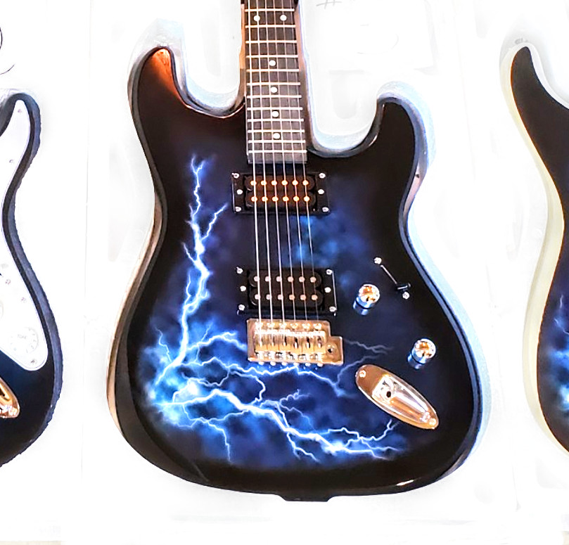 🎸FREE SHIPPING!🎸S Style Electric Guitar +Case/Bag +Strap +Cable +Picks!