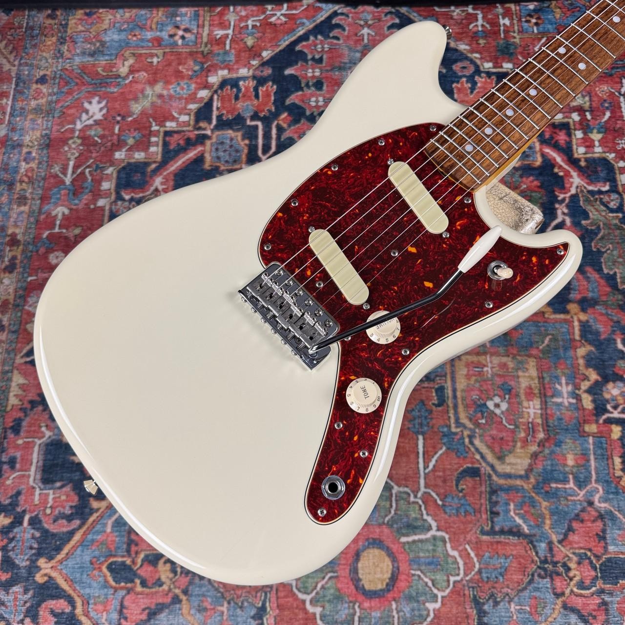 Fender Char Artist Model Mustang Olympic White – 2019