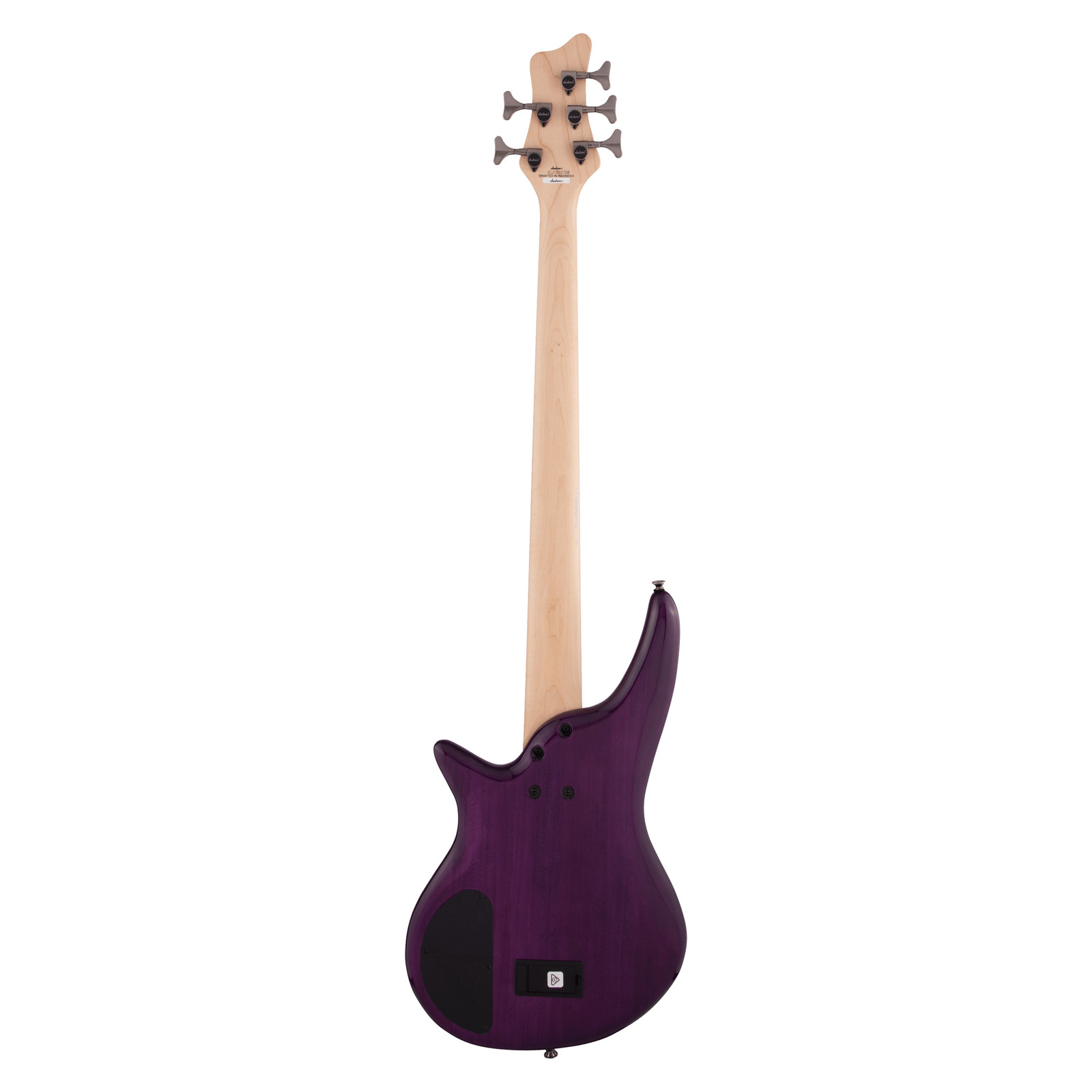 Used Jackson JS Series Spectra Bass JS3QV – Purple Phaze w/ Laurel FB