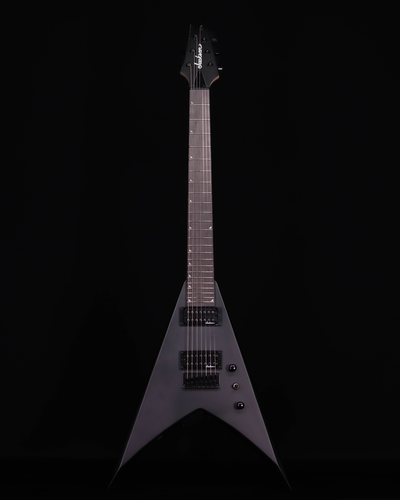 Jackson JS Series King V JS22-7 KV HT, Amaranth FB, Satin Black