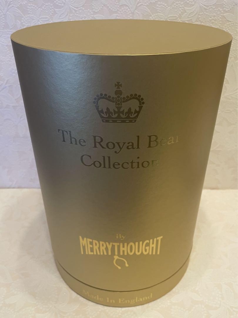 Plush Toy Merrythought The Royal Bear Collection Queen Elizabeth Made in England