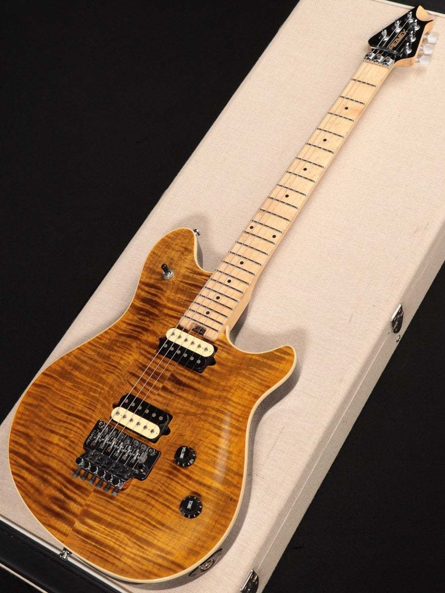 Peavey HP2 TR Tiger Eye Electric Guitar Used Wolfgang-Inspired Body Birdseye Map