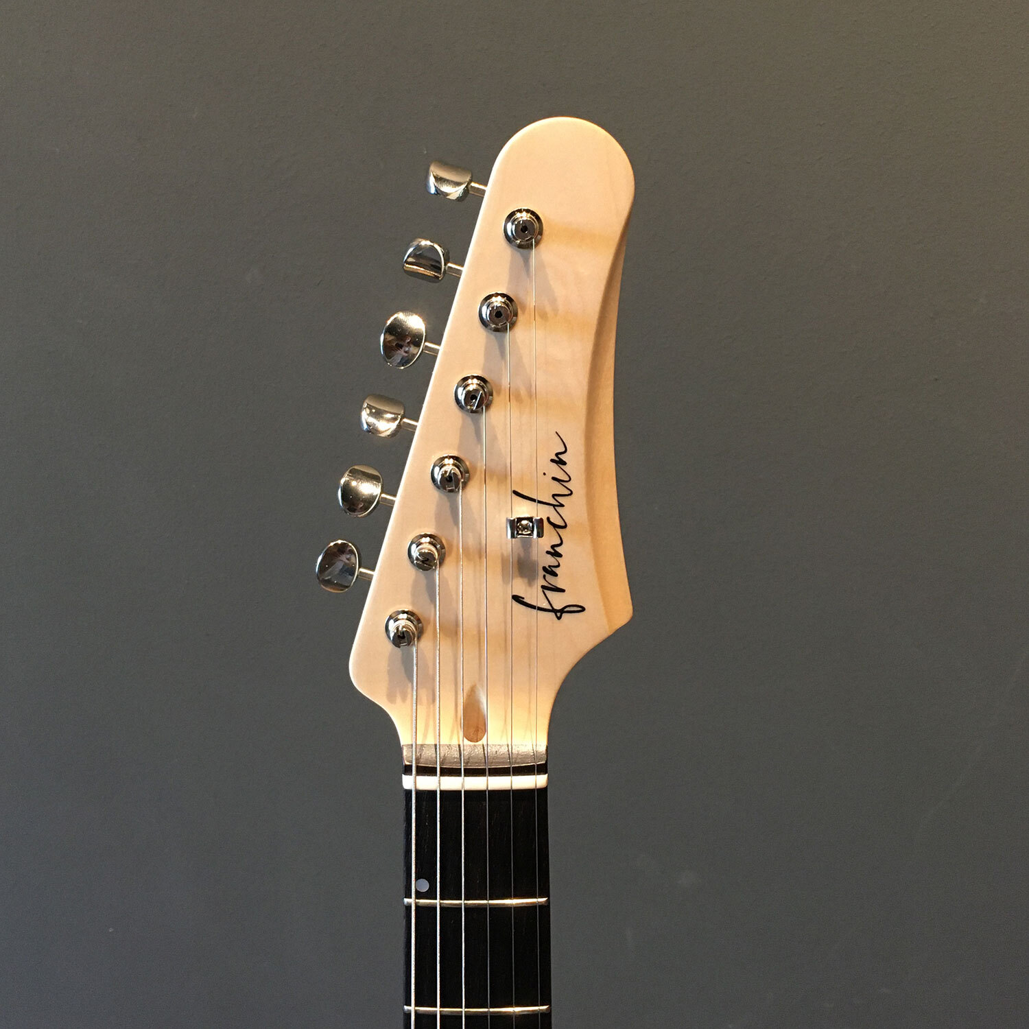 FRANCHIN Mercury guitar Glossy METALLIC LEAF Alder gold S-type *MADE TO ORDER