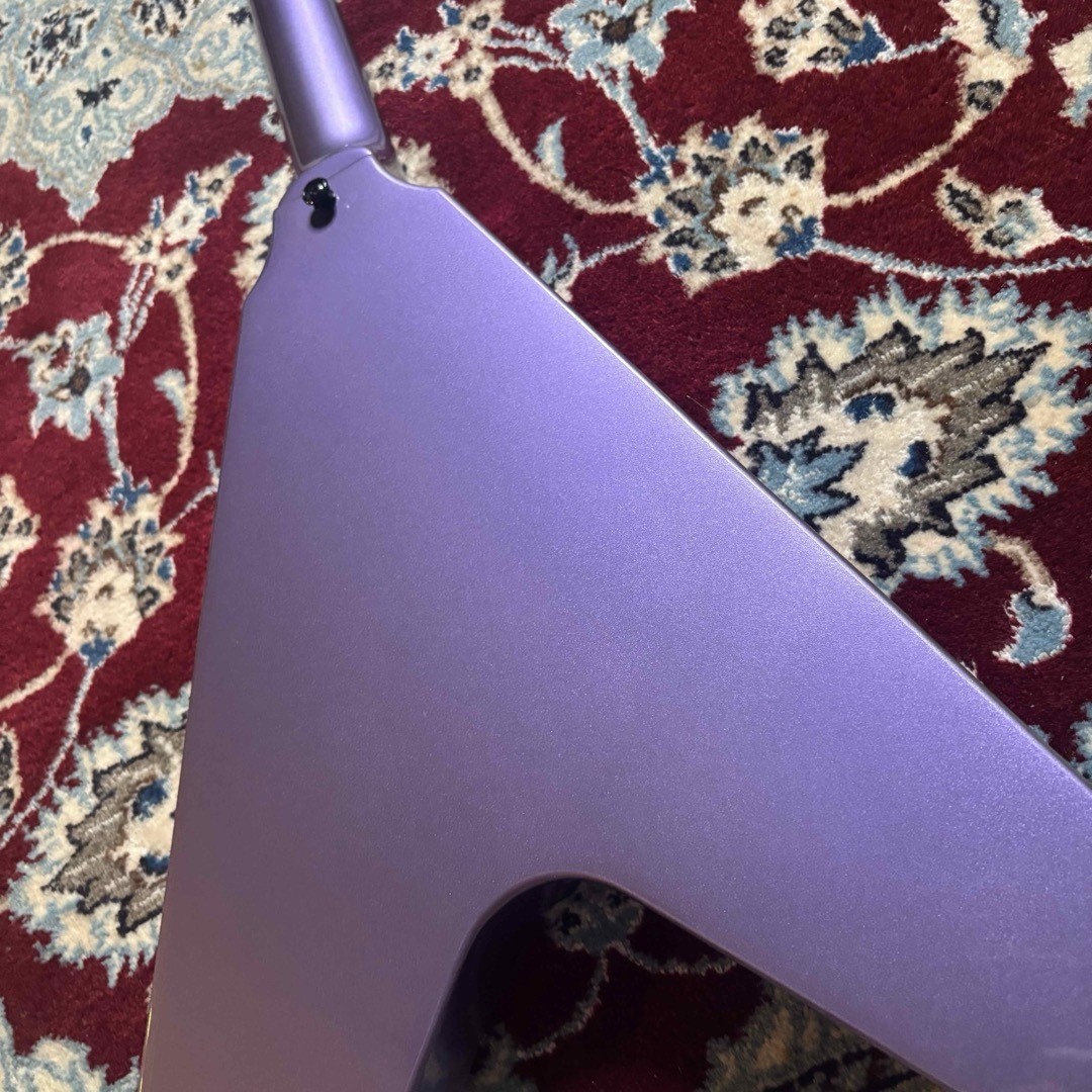 Epiphone Kirk Hammett Metallica 1979 Flying V Purple