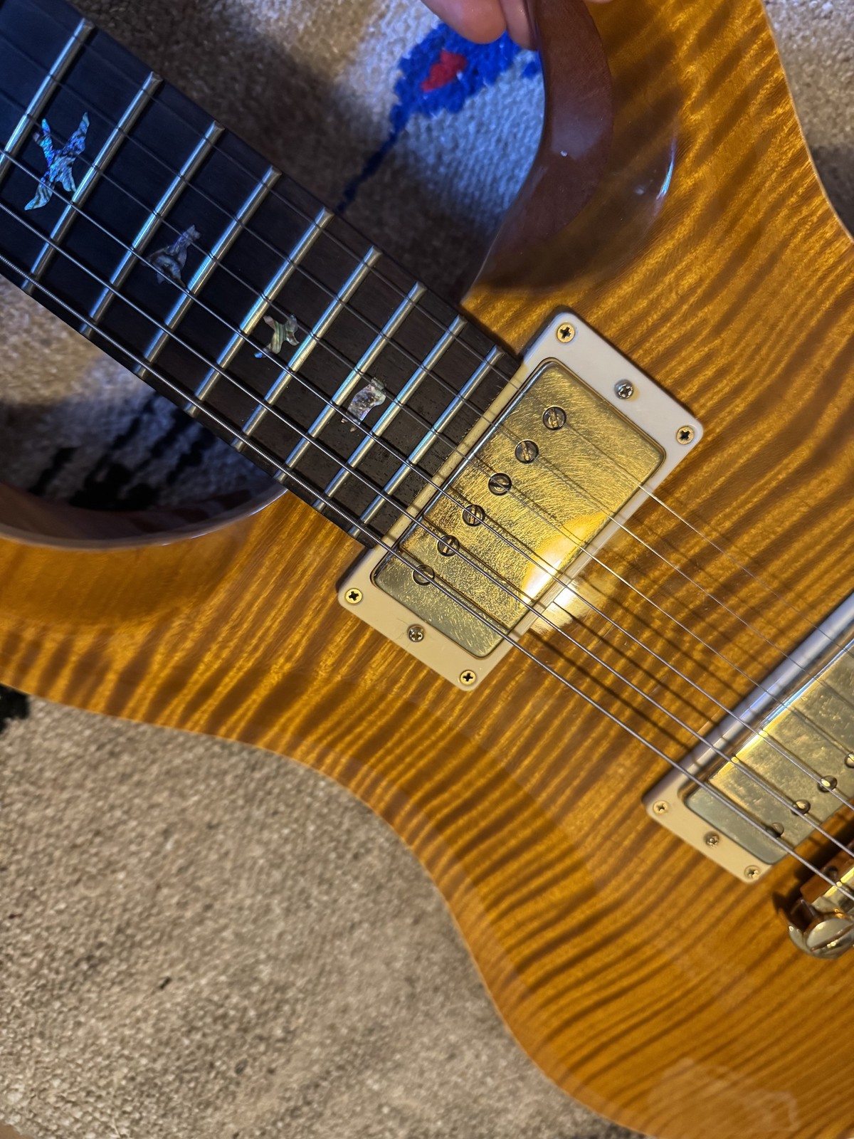Perfect Top! 2003 PRS Artist Custom 22 – Amber