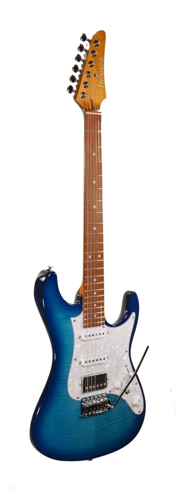 Ibanez – AZ22S1F-TXB Electric Guitar – Transparent Turquoise Burst