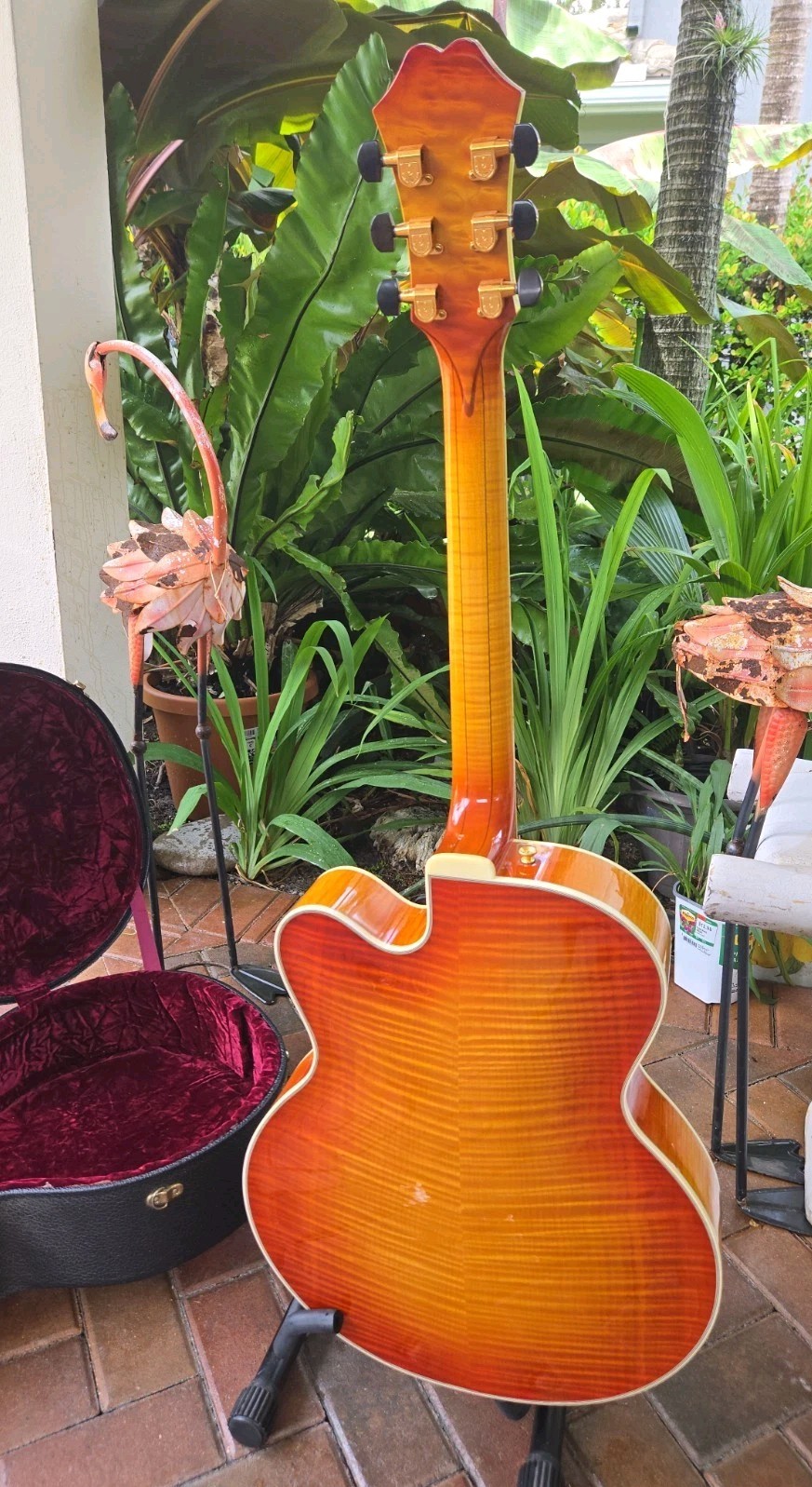 Rare Nelson Palen Handcrafted Jazz Archtop Guitar 2004 Serial 33 TKL Case