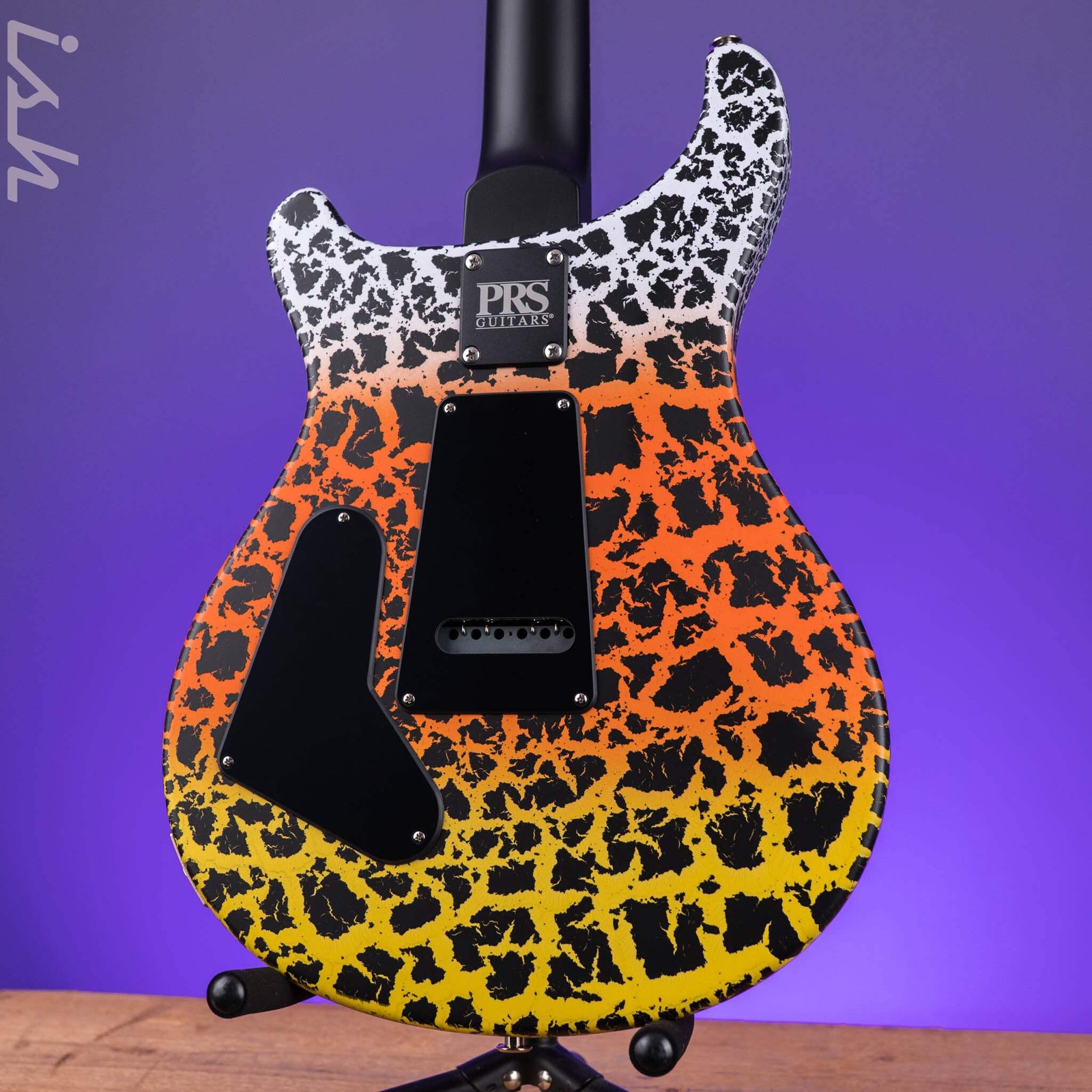 PRS CE 24 Special Candy Corn Crackle w/ Black Satin Neck