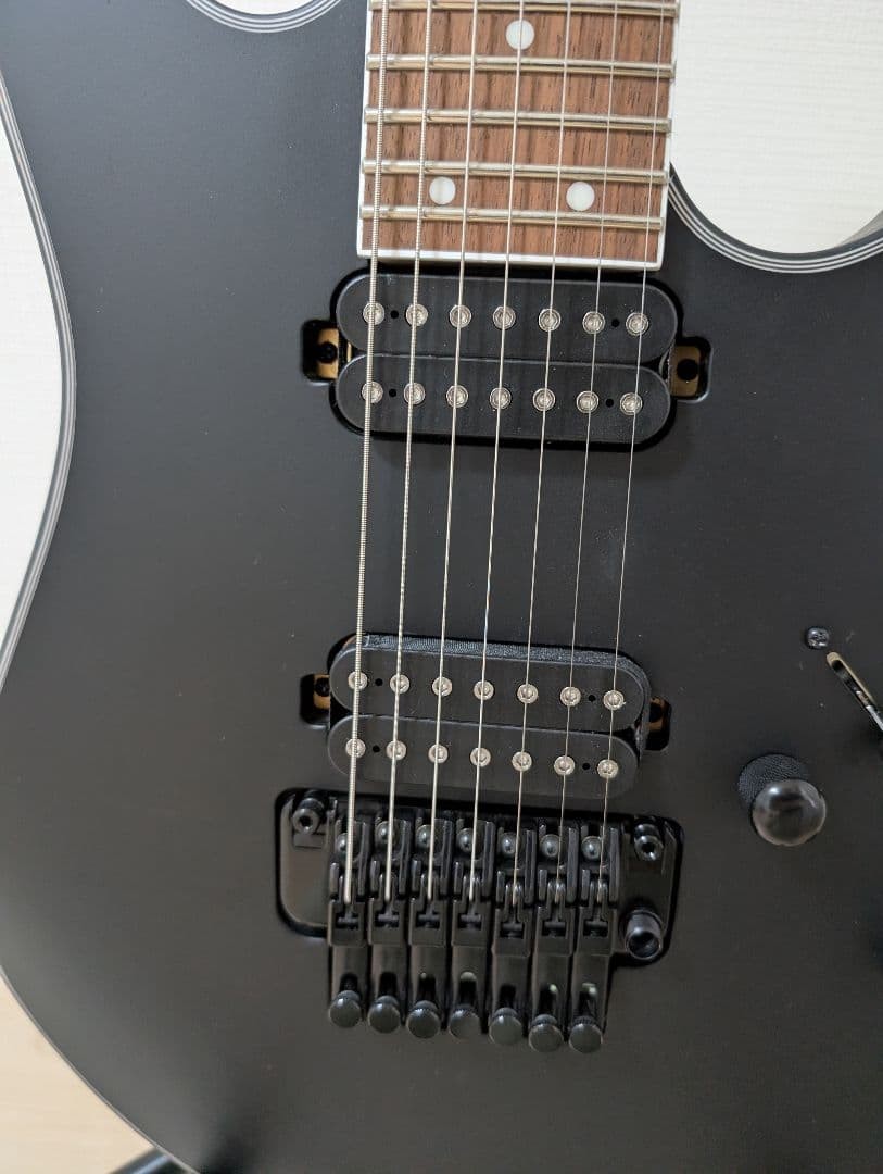 Good Ibanez RG7420EX-BKF Ibanez 7 string Safe packing!