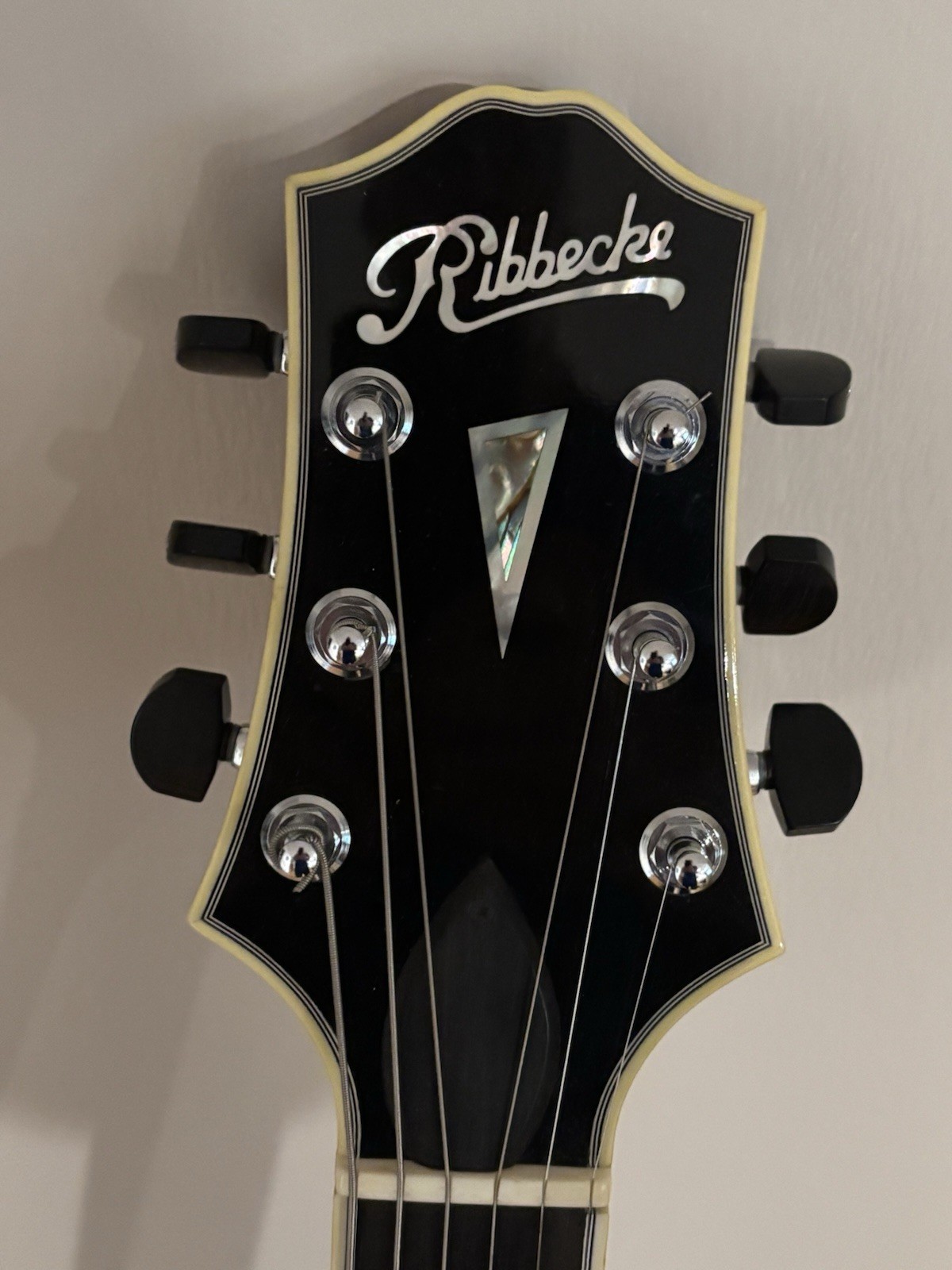 1997 Ribbecke Monterey Custom Archtop Guitar Sunburst