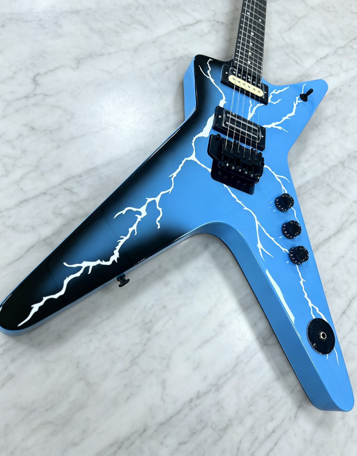 US warehouse Dimebag Darrel The Dean ML Shaped Electric Guitar Floyd Rose Bridge