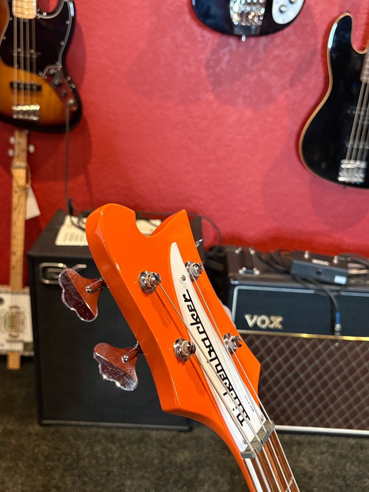 Rickenbacker 4003 OrangeGlo Custom Shop ANDY BABIUK’S FAB GEAR #7 of 30 MINT
